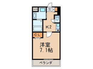 アルバ大須の物件間取画像